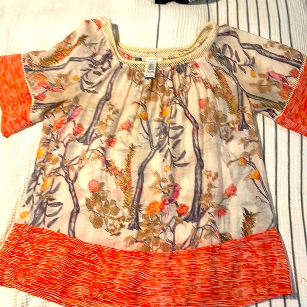Boutique sheer top